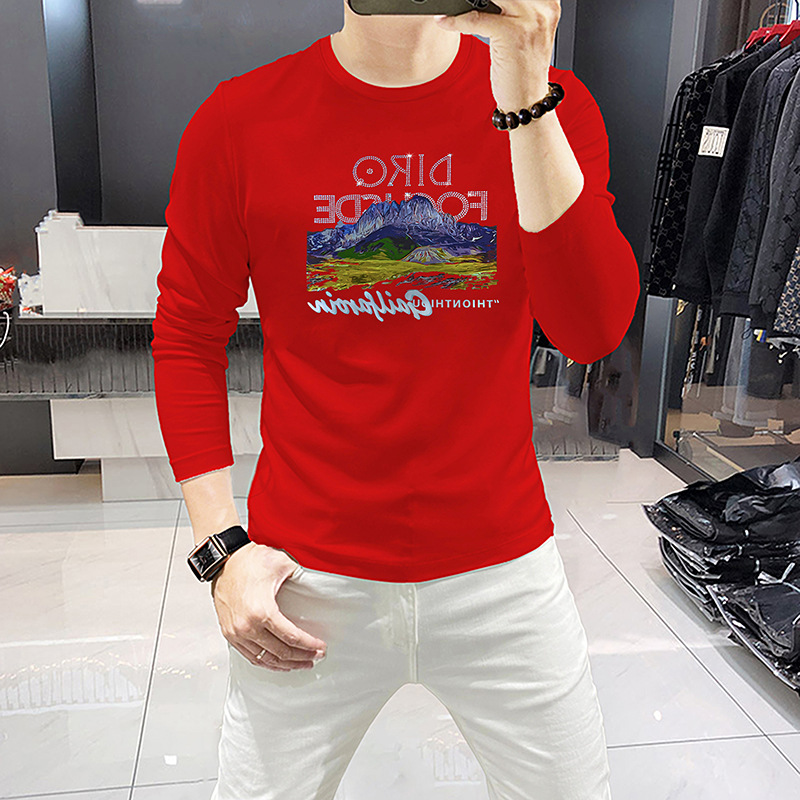 Maglietta a maniche lunghe da  - Undershirt Crew Neck recensione e prezzo