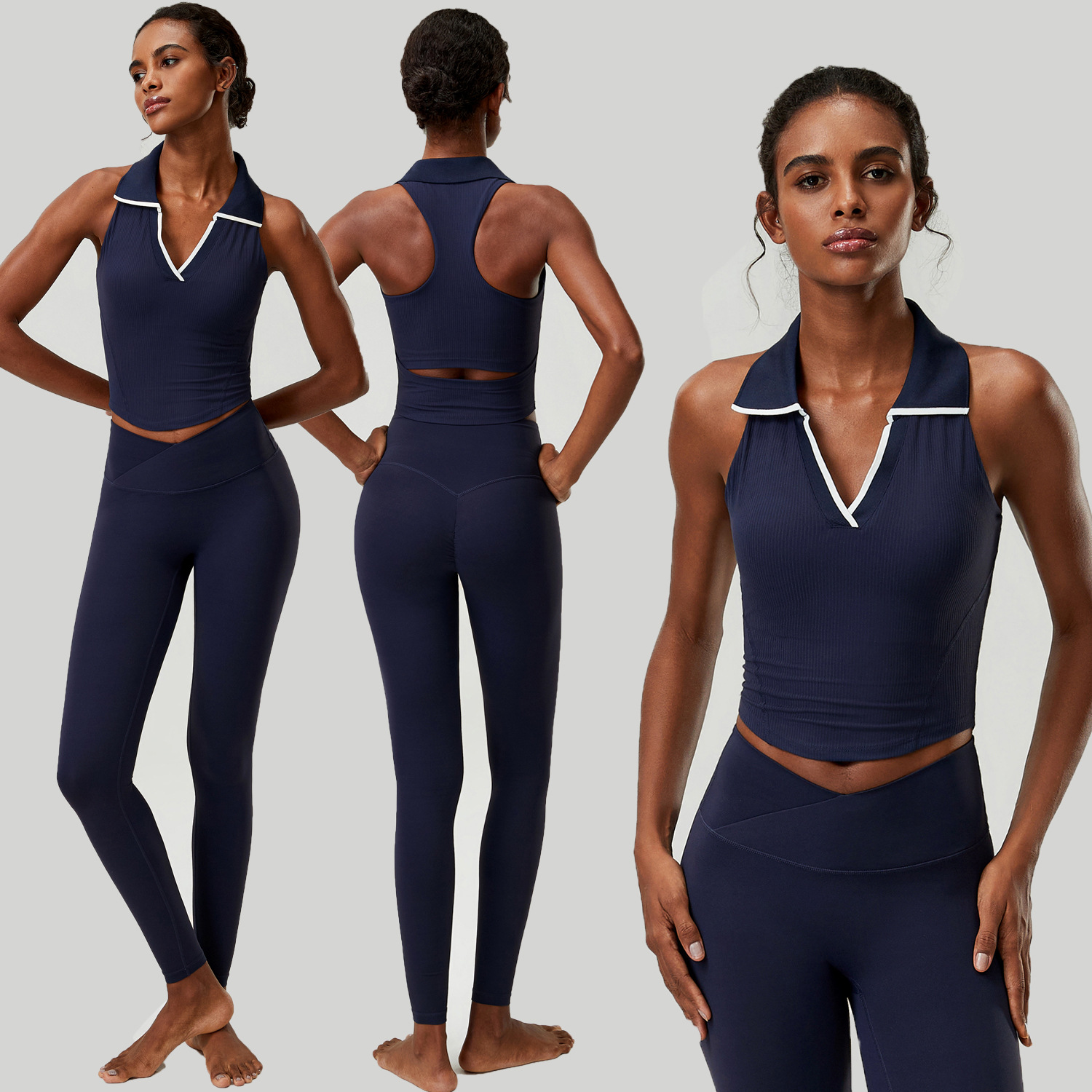 Completo da yoga da donna, 2 p - Tank Top Ribbed recensione e prezzo