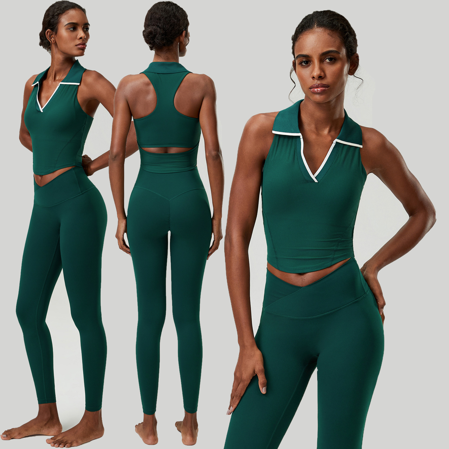 Completo da yoga da donna, 2 p - Tank Top Ribbed recensione e prezzo