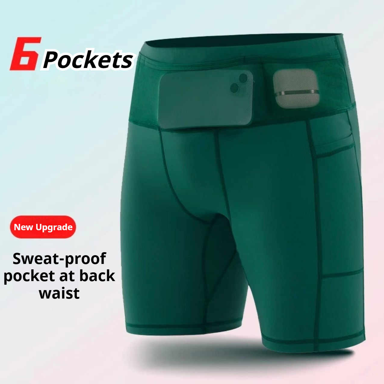 Pantaloncini da corsa a compre - Compression Shorts Athletes recensione e prezzo