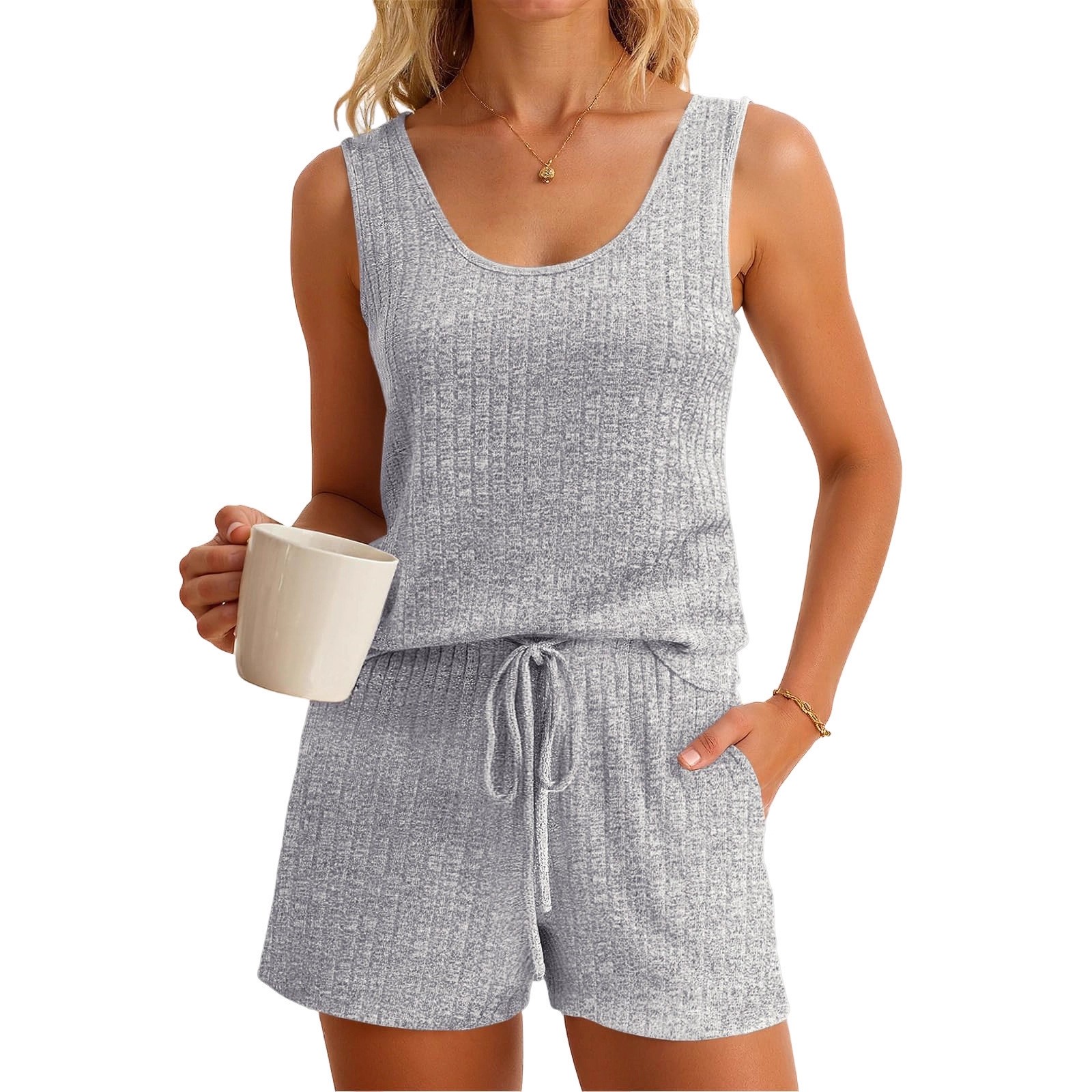 Completo Estivo da Donna: Top  - Tank Top Ribbed recensione e prezzo